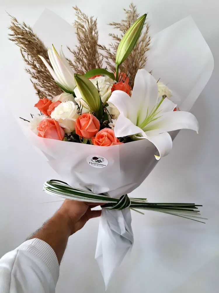 Blanc Nacré 2 — Fleurs fête des mères